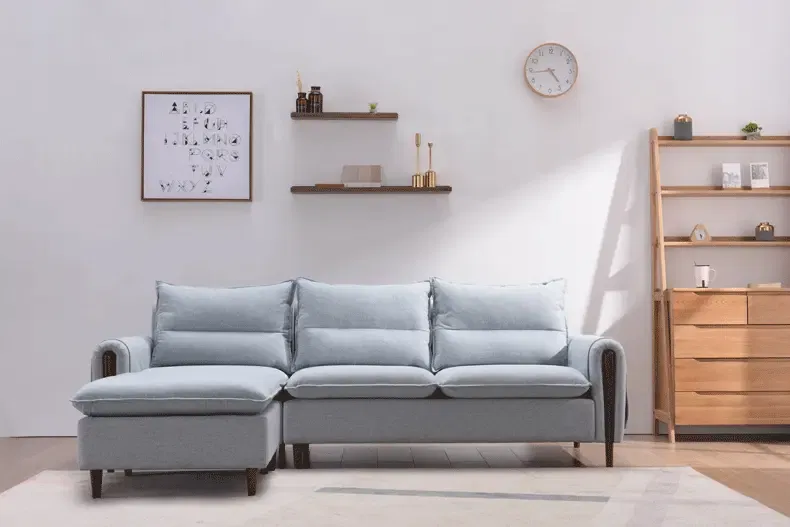 简欧客厅实木沙发组合港式轻奢后现代欧式新古典别墅样板房间家具