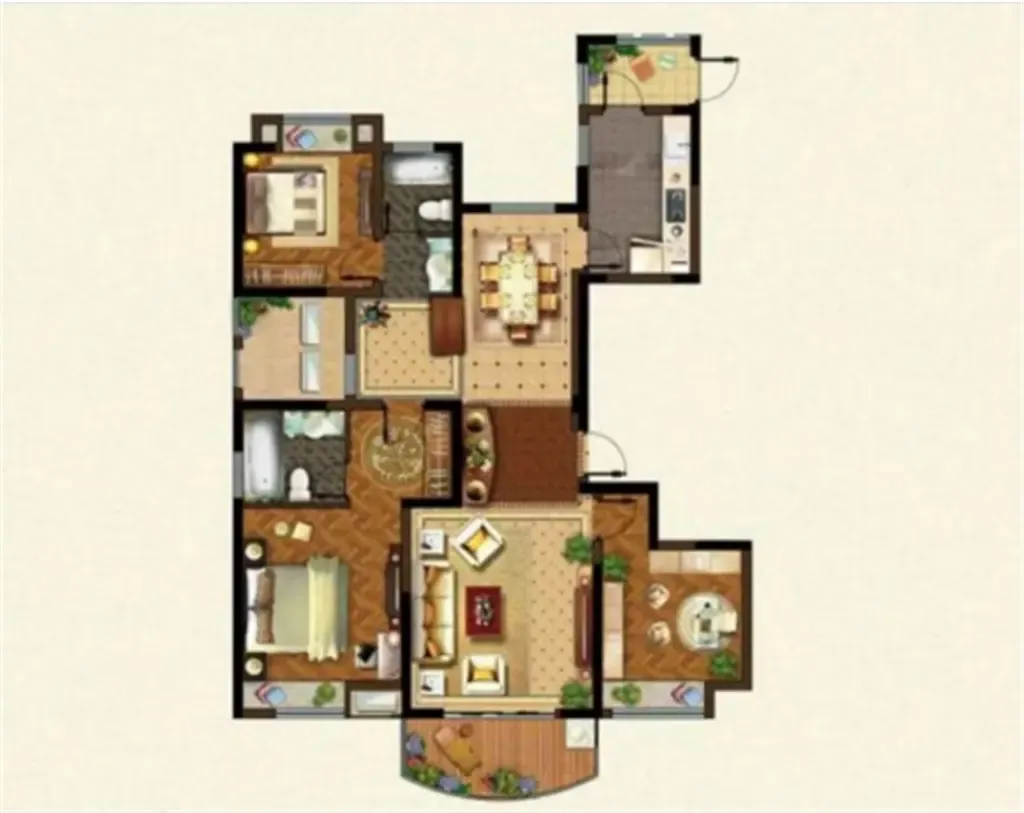 光明领尚-350平-现代简约