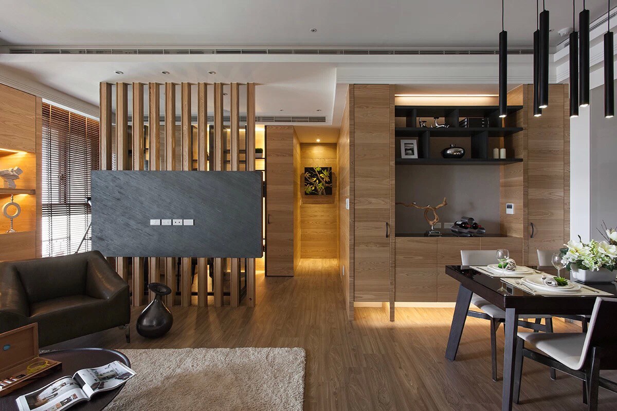 新中式风格-116平米-三居室