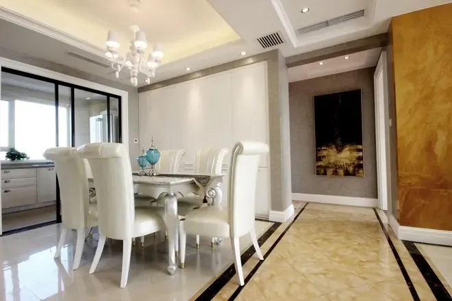 110平简欧风三居 低调奢华、精美无比!