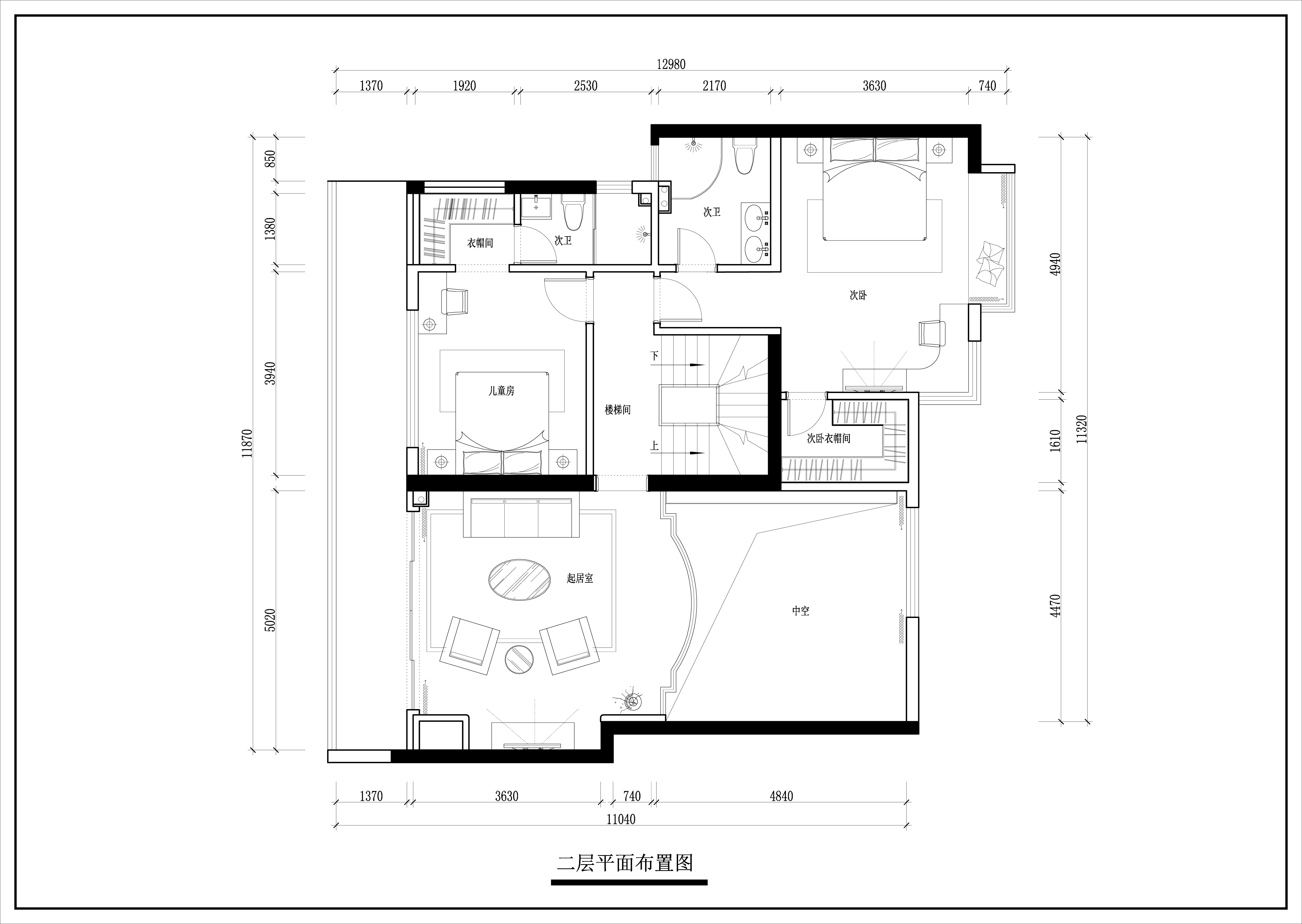 南城世纪城-美式-顶楼复式