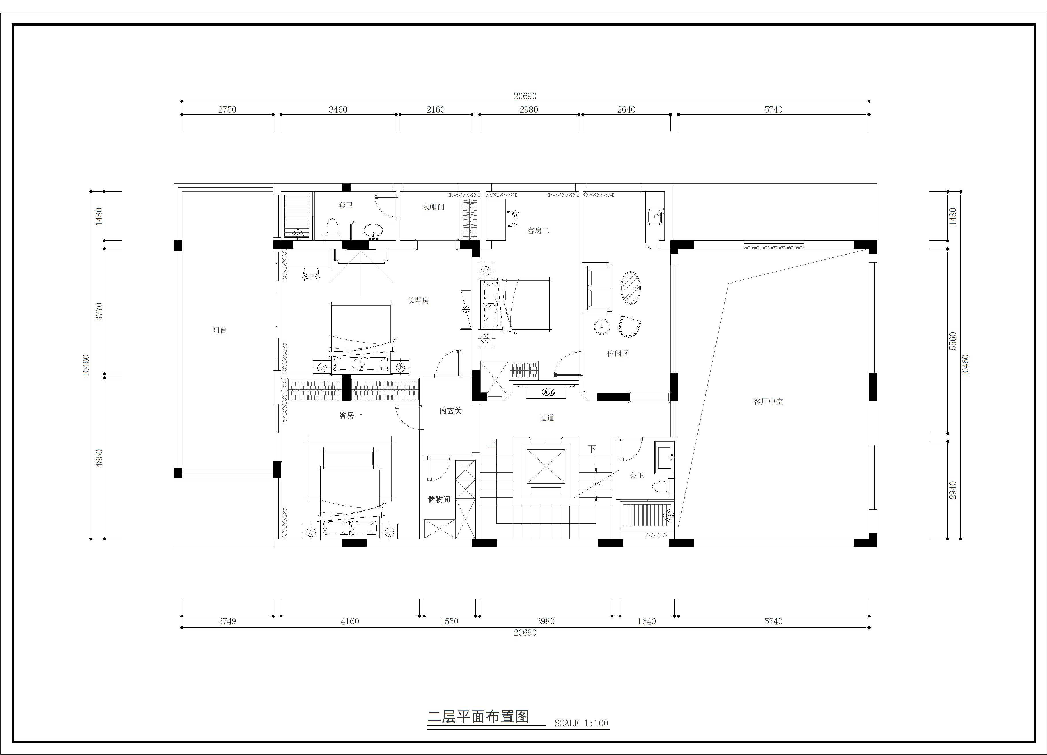 万科棠樾-新中式风格-别墅