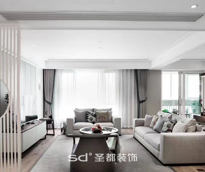 天阳尚城国际 三居室 现代风格