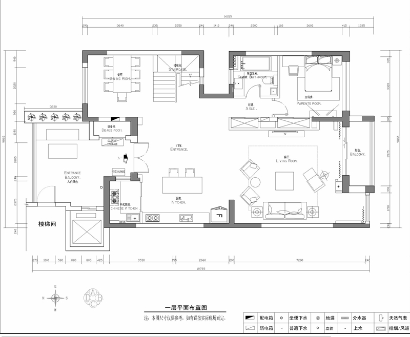 383平米欧式新古典别墅设计——曲江凤凰池