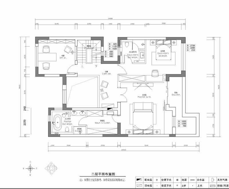 383平米欧式新古典别墅设计——曲江凤凰池