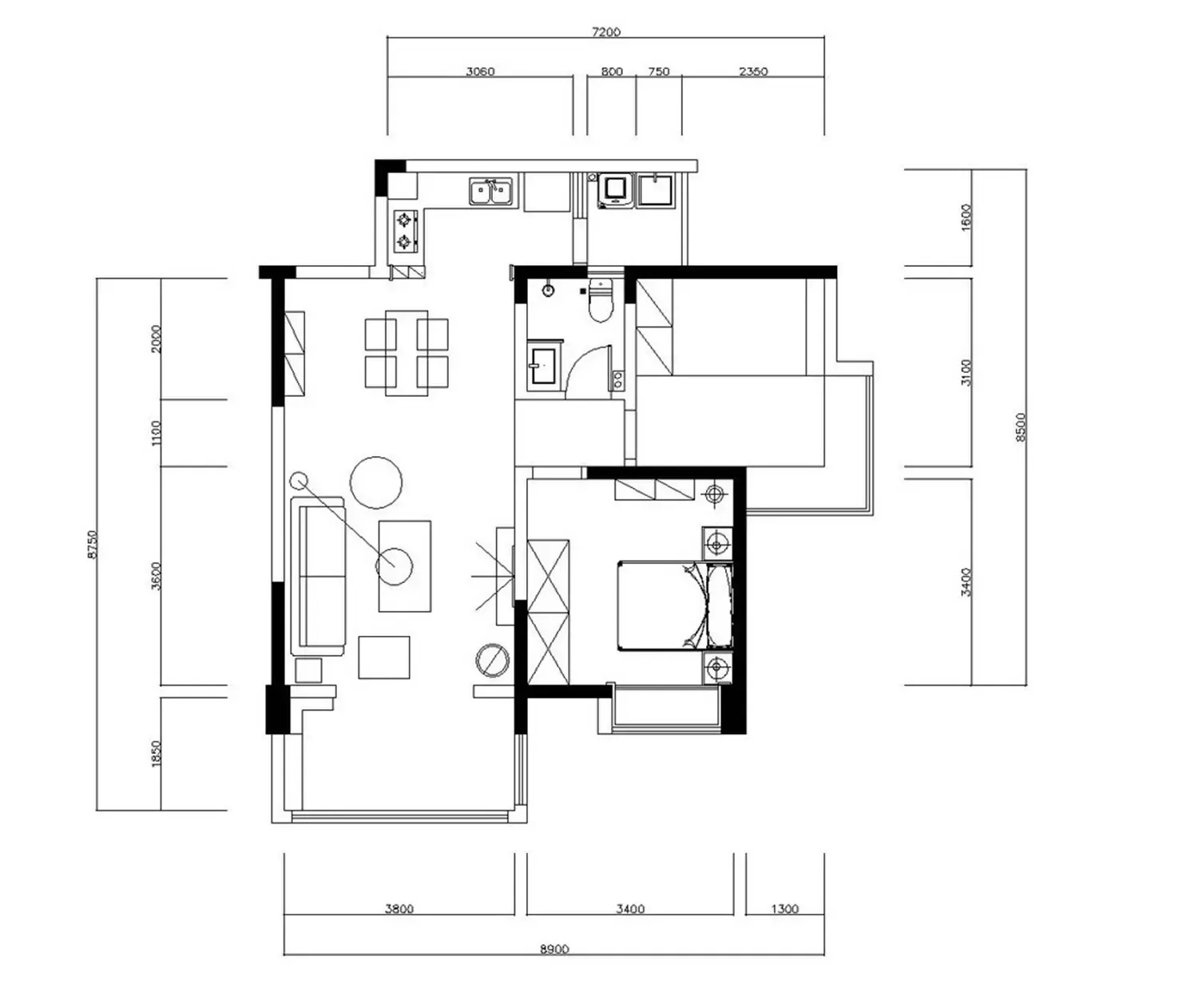 东原逸墅200平方联排装修案例展示