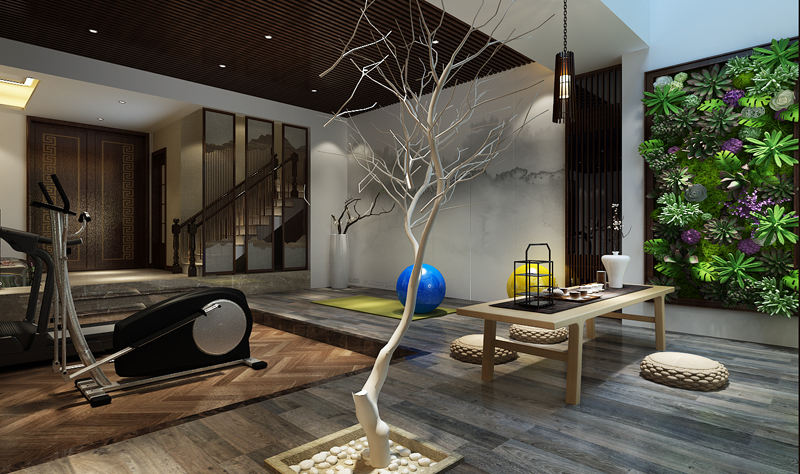  青马别墅设计▏金地湖城大境245平米新中式风格