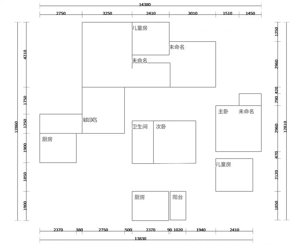 象屿两江望府479平米现代风格