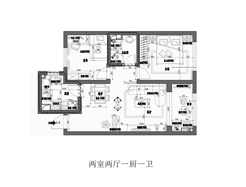 永立龙邸现代简约装修设计