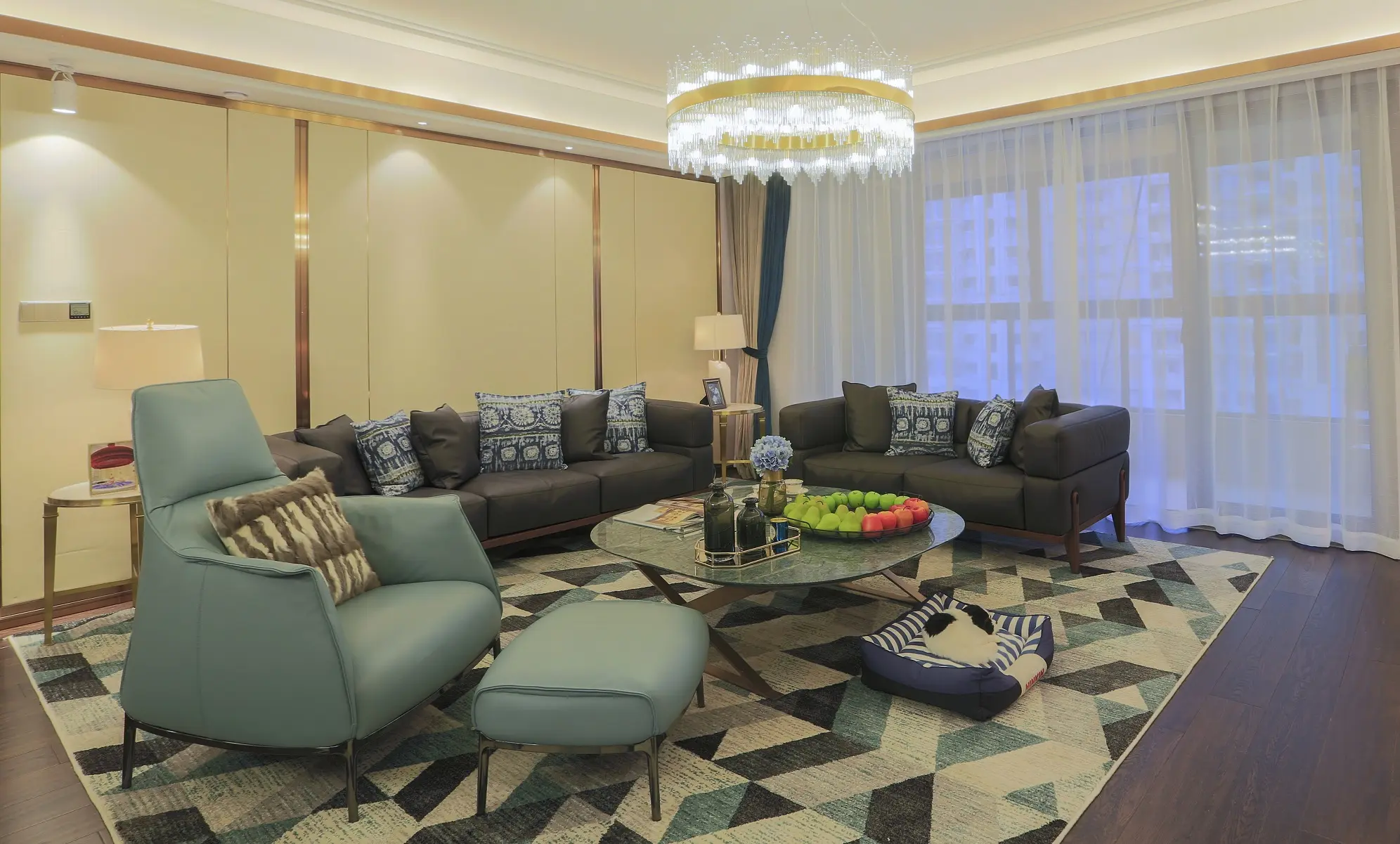 欢乐海岸精装样板房210平方