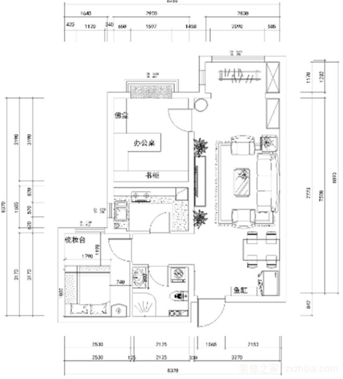 中铁国际城欧式古典装修