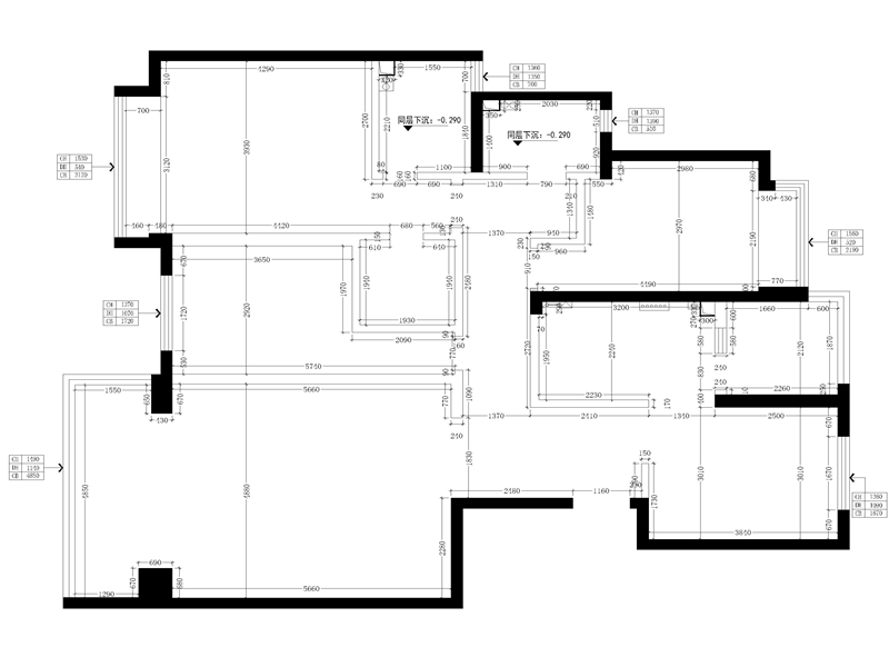 邻居家200平米的四居室，仅仅用了10万元，就完成了半包装修，如此划算！-金地湖城大境装修