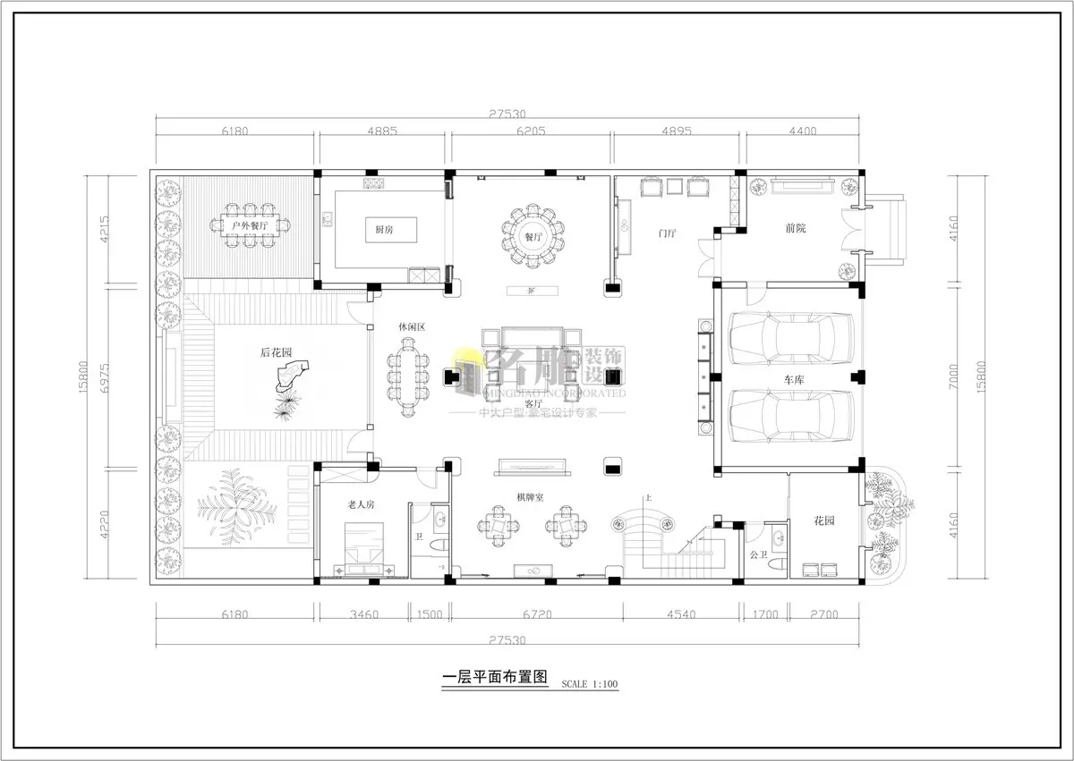 观澜自建别墅-中式风格-别墅