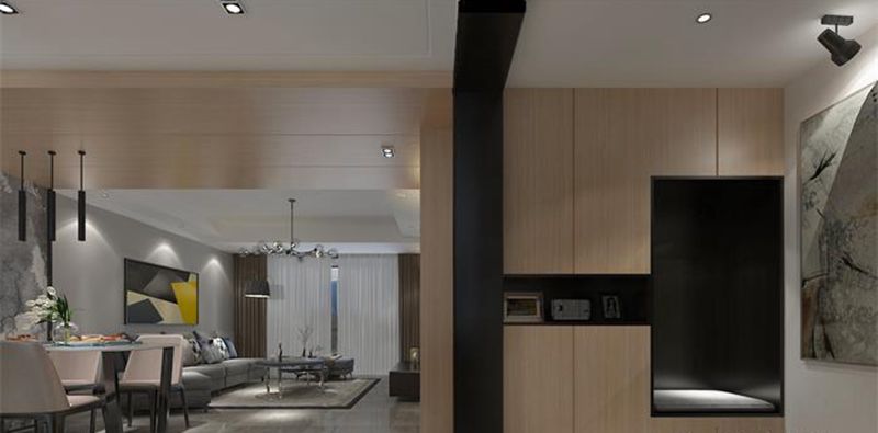 新房138平米三居室现代简约风格，装修只用了19万，谁看谁说划算！-华建ART上院装修
