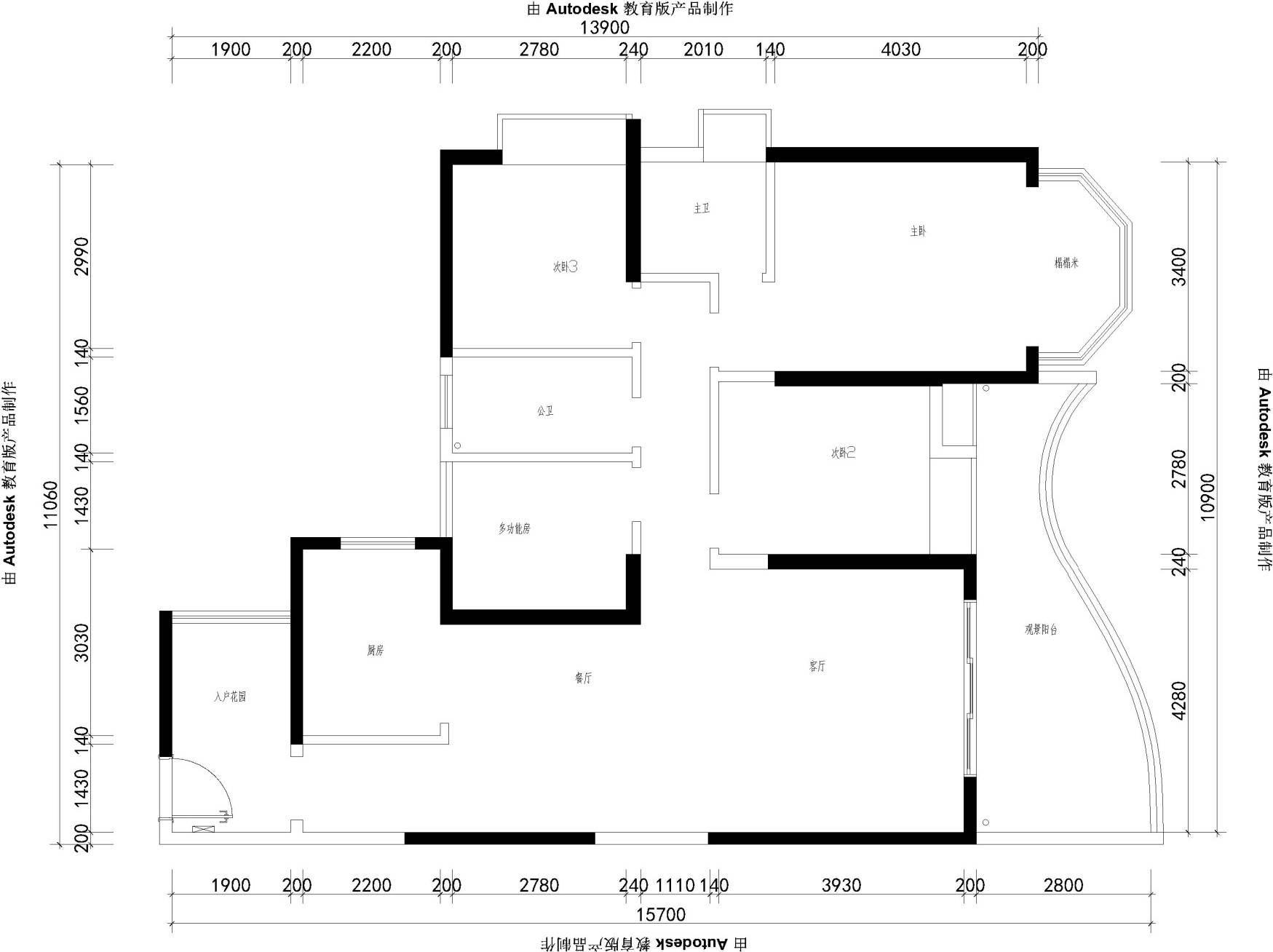 中式风格四居室装修案例，146平米的房子装修多少钱？-隆生东湖9区装修