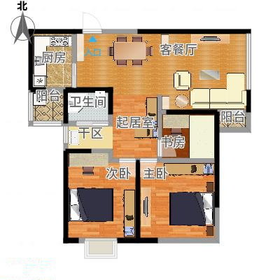 区区5万元，就把111平米的三居室装修拿下了，真是出乎意料！-新加坡尚锦城装修