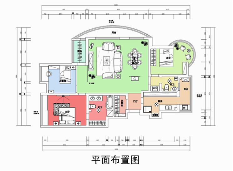 闺蜜家117.48平米，装修只用9万！全包三居室太合适有没有！-泰达时代装修