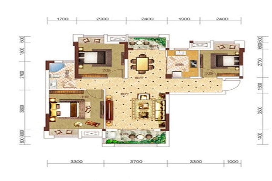 144平米的房子如何装修，全包装修价格16万元够不够？-汉北国际公寓装修