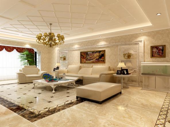 意想不到的神奇效果，175平米的六居室，欧式风格只花了9万，太值了！-滨江丽景装修