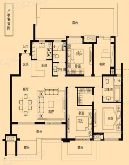 122平米，半包，中式风格的房子如何装修？-中海央墅装修