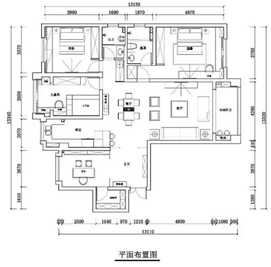 115.6平米的房子装修多少钱？现代风格能装修成什么效果？-居住主题公园装修