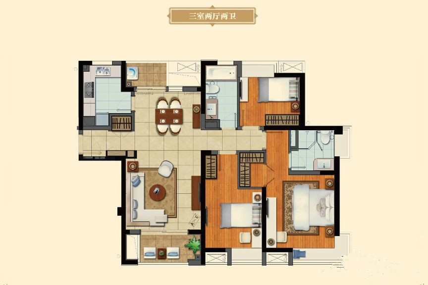 媳妇花15万元就把122.55平米的房子装修好了，大家觉得怎么样？-成亿宝盛家苑装修