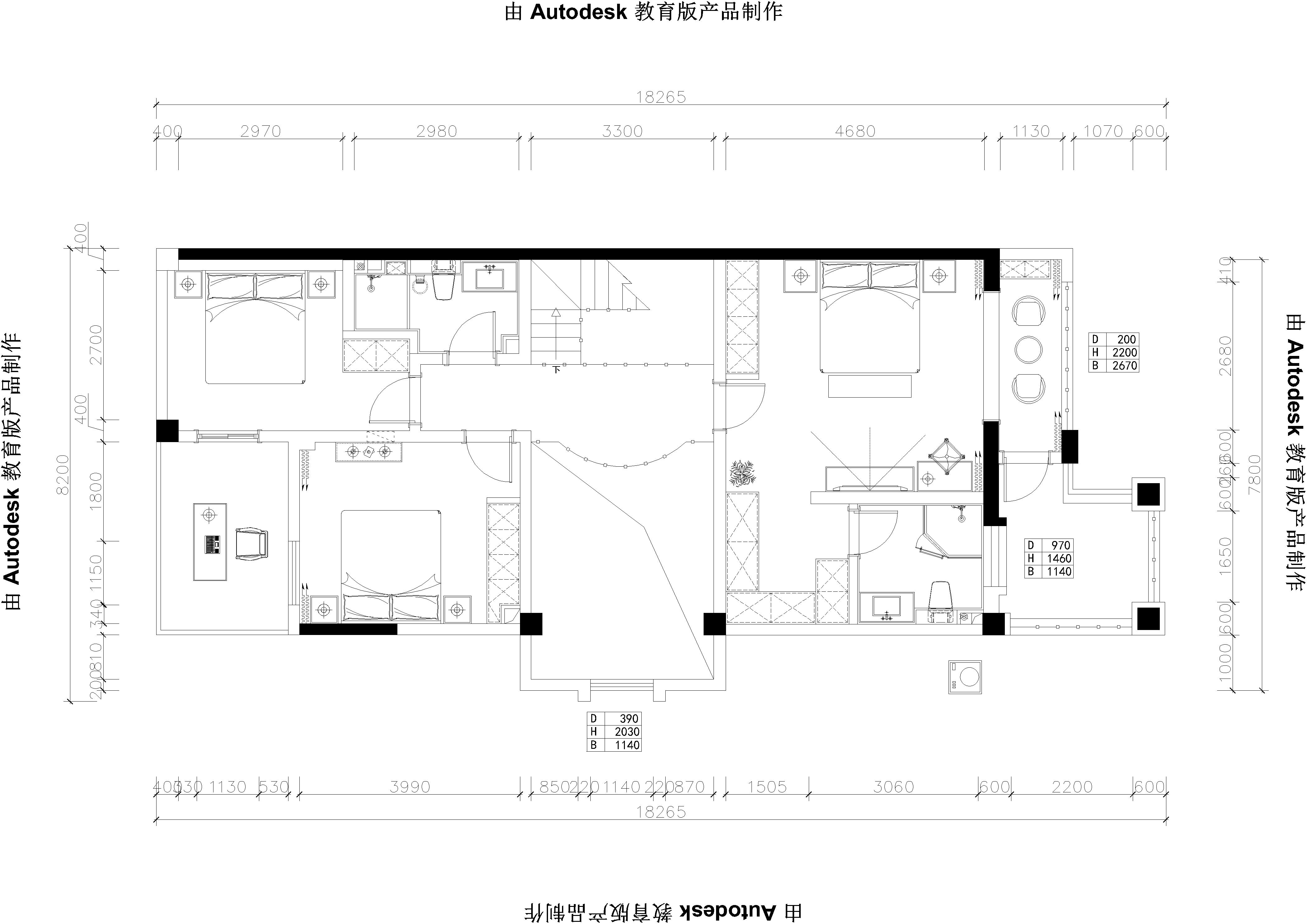  青马别墅设计▏蔷薇溪谷208平米新中式风格装修