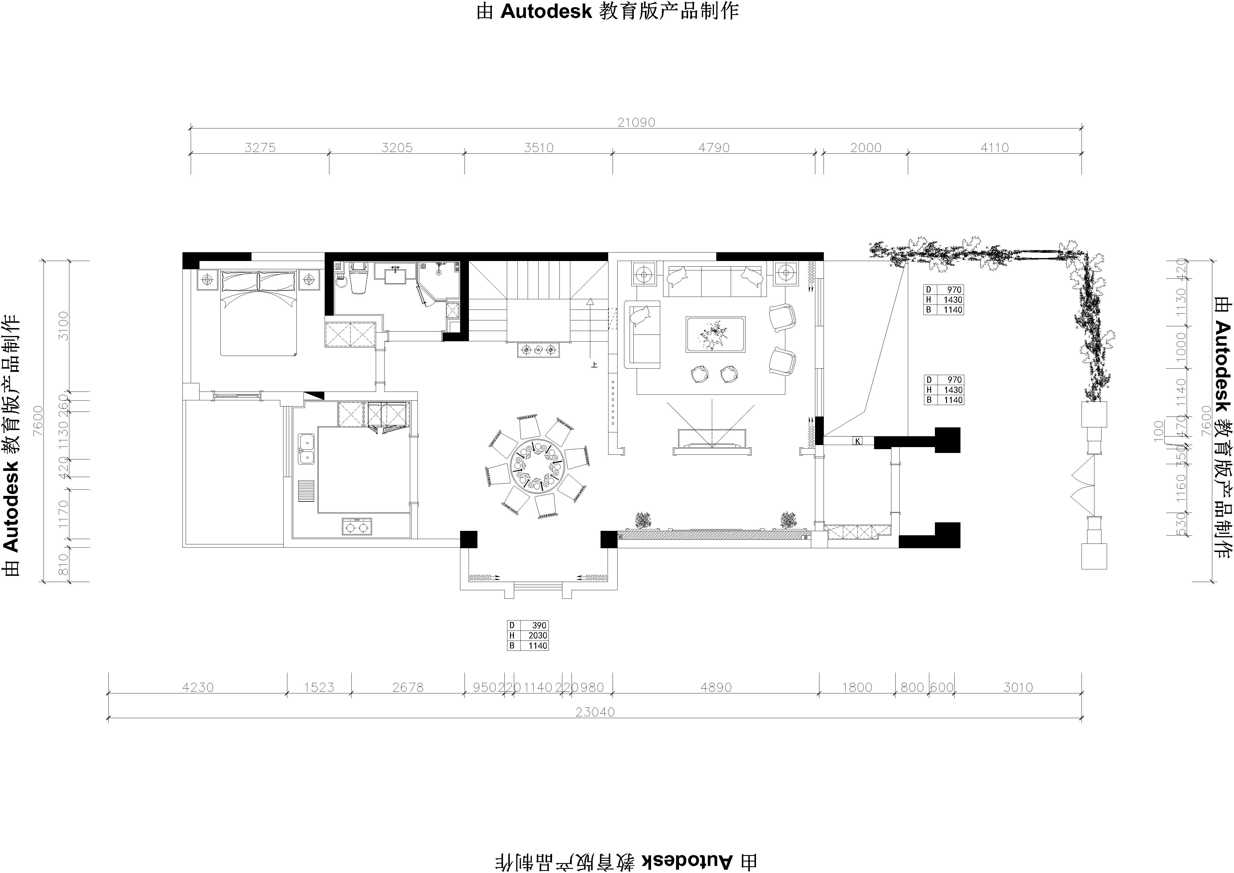  青马别墅设计▏蔷薇溪谷208平米新中式风格装修