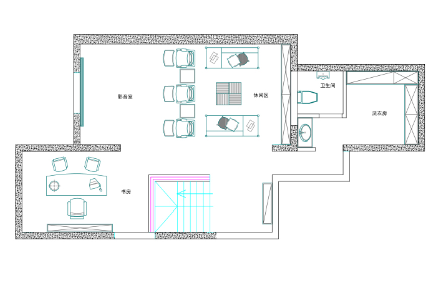 126平米四居室装修案例 现代全包42万！-弘阳上院项目装修