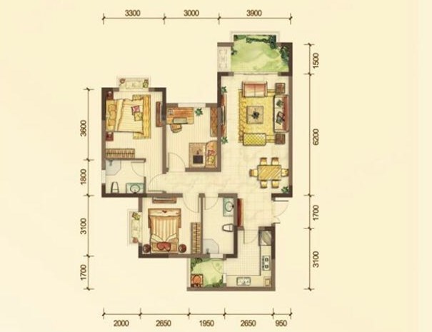 15万块钱装修的82平米的房子，宜家风格简直太美了！