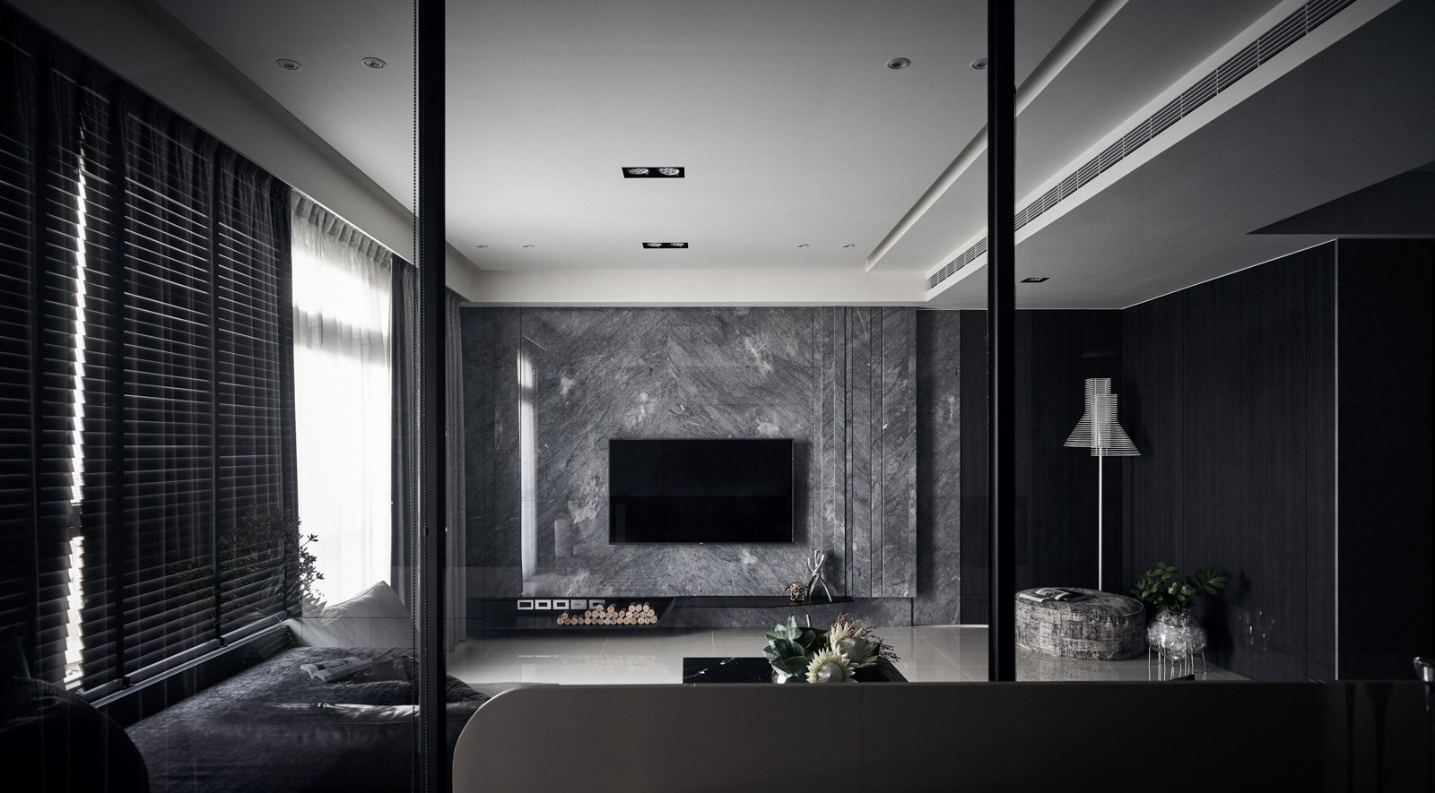111平米三居室设计说明，12万元装修的现代风格有什么效果？