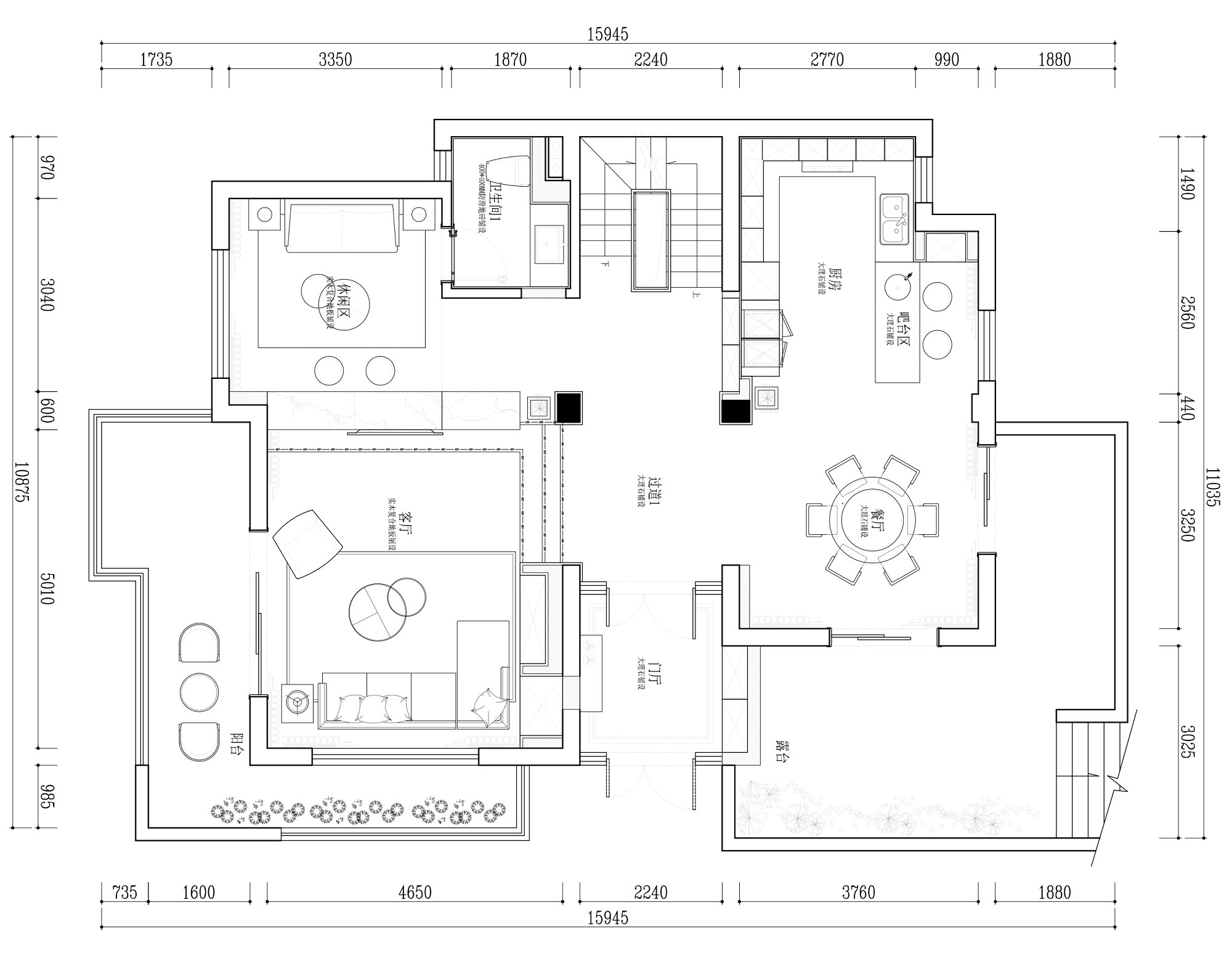 290平米的五居室，运用中式的装修风格效果是怎样的？-星岛仁恒装修