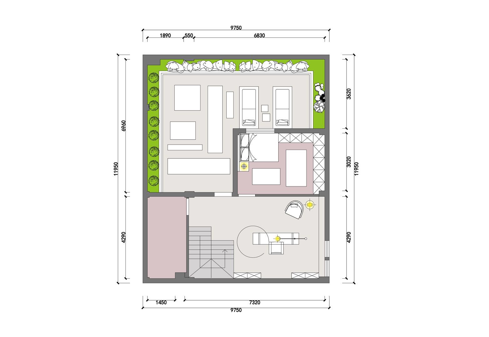 213平米的五居室，采用现代风格装修的效果如何呢？-紫金园二期装修