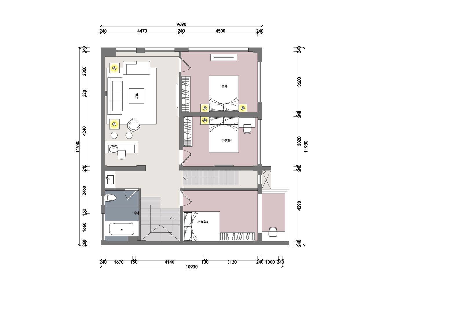 213平米的五居室，采用现代风格装修的效果如何呢？-紫金园二期装修