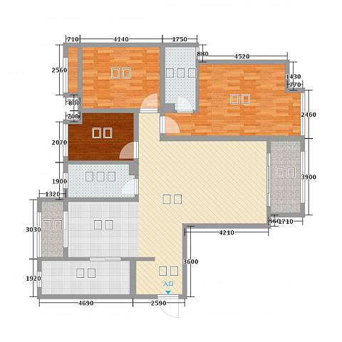 这套141.41平米的三居室，最后还是选定北欧风格，效果竟远超预期。-曲江千林郡装修
