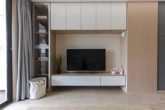木制家具+全房地板打造北欧风格温暖的家
