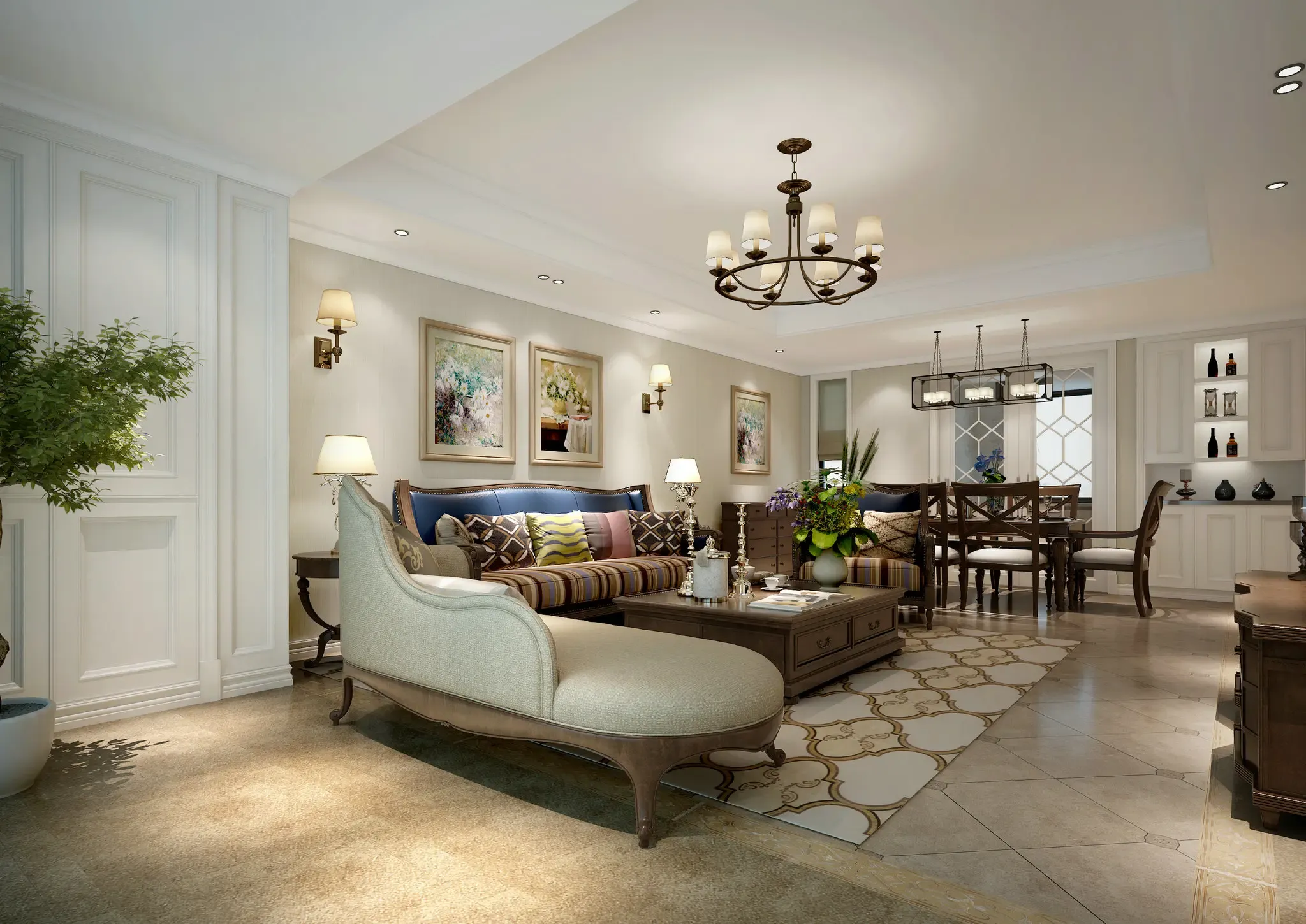 190㎡美式大平层雅居