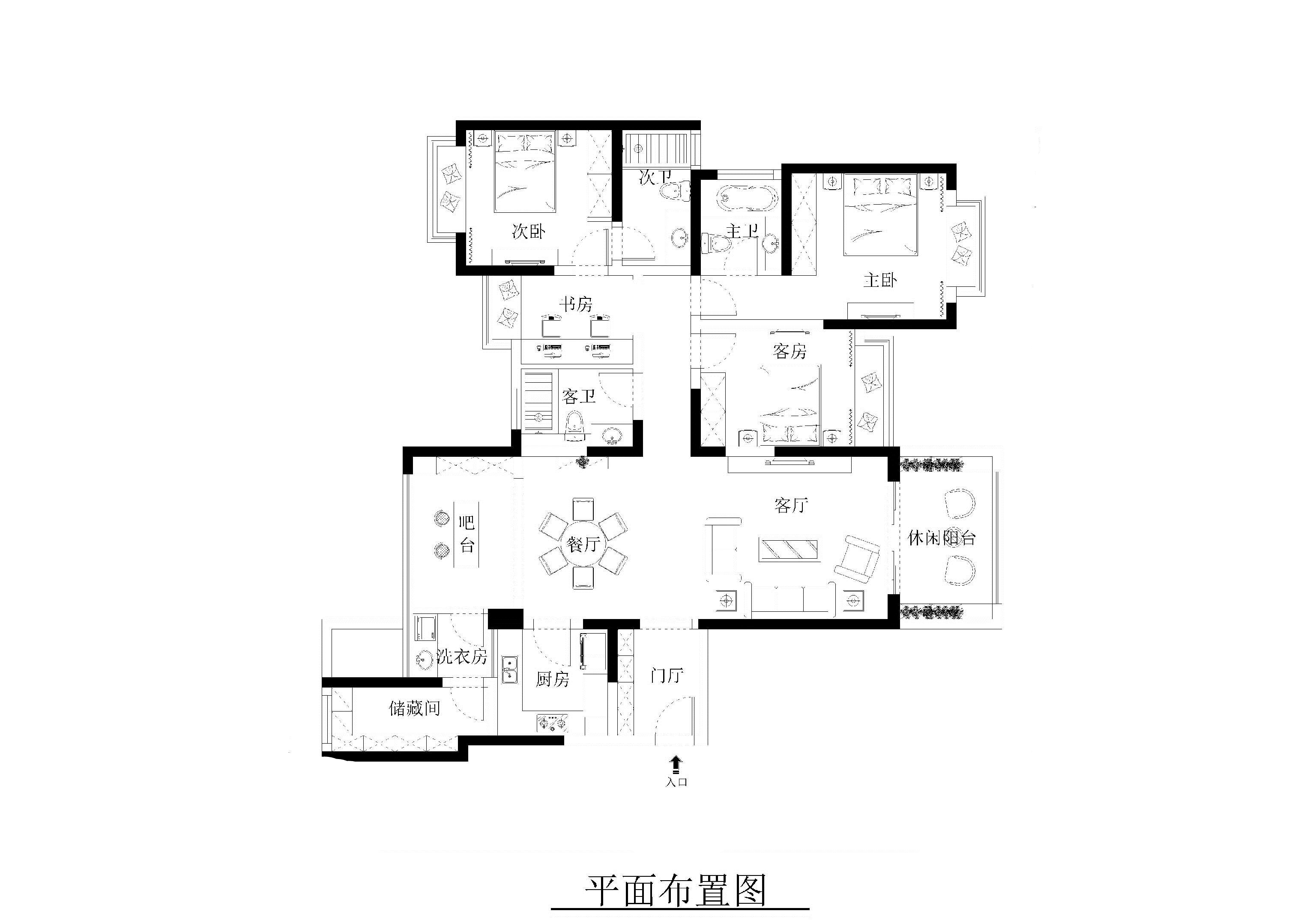 178平米，全包，其他风格的房子如何装修？-雅居乐滨江国际装修