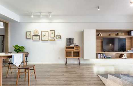 这套90.06平米的二居室，最后还是选定现代风格，效果竟远超预期。-盛景天地美寓装修
